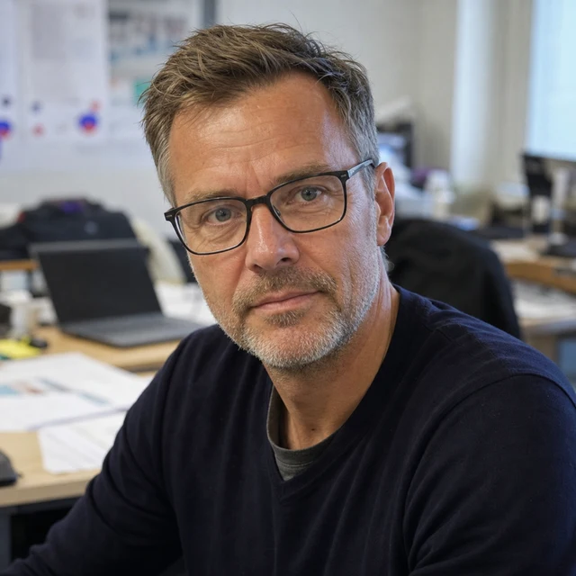 Porträtt av Mats Hellqvist