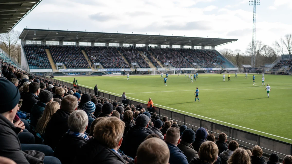 Studenternas IP i Uppsala under en allsvensk match