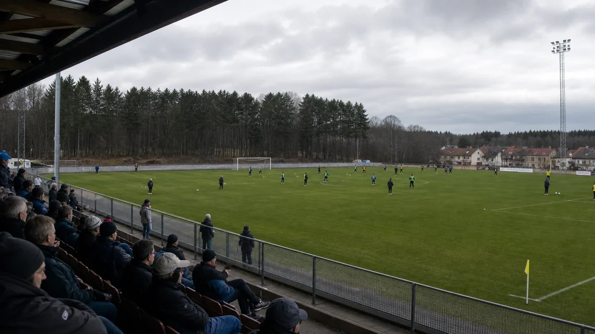 Mindre svensk fotbollsarena för Ettan-bevakning